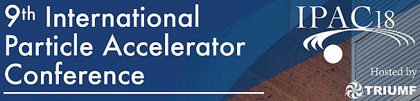 IPAC2018 Proceedings — Vancouver, BC, Canada logo